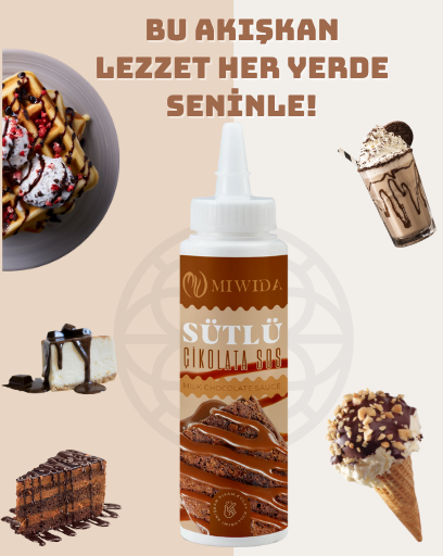Pratik ve Lezzetli: Miwida Çikolata Sosları ile Tatlı Krizi Anında Çözüm!