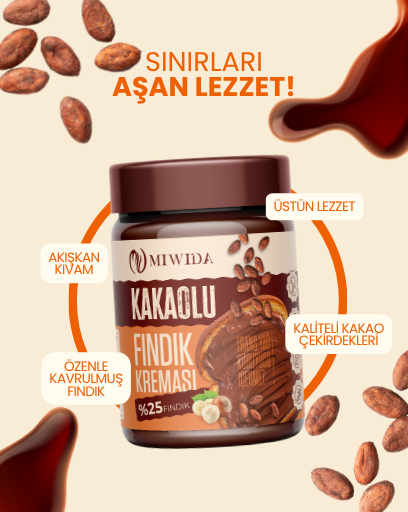 Miwida Kakaolu Fındık Kreması: Lezzetli Anların Başlangıç Noktası